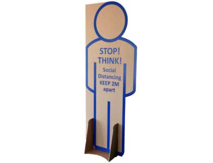 Adult Social Distancing Standee