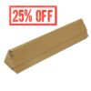 A2 Triangular Postal Tubes 483 (Length) x 58 (Diameter) x 101mm (Height)
