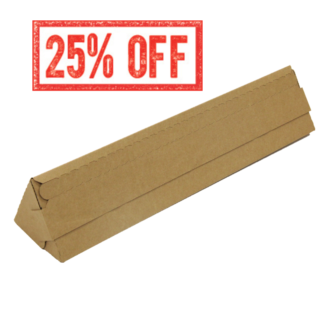 A2 Triangular Postal Tubes 483 (Length) x 58 (Diameter) x 101mm (Height)