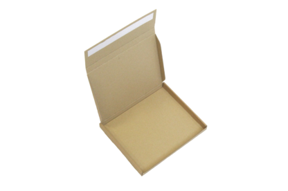 Brown Postal Box with Peel & Seal Tape <br> DL 220 x 190 x 19mm - Image 3