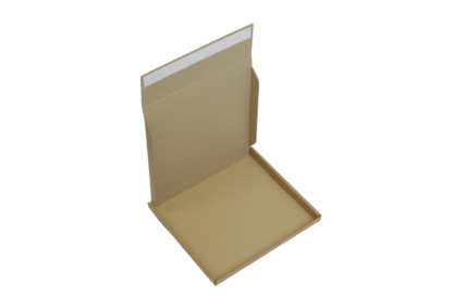 Brown Postal Box with Peel & Seal Tape <br> C5 240 x 210 x 19mm - Image 2