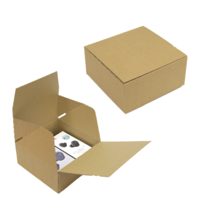 Crash-Lock Boxes - 194 x 194 x 87mm <br> Packs of 25