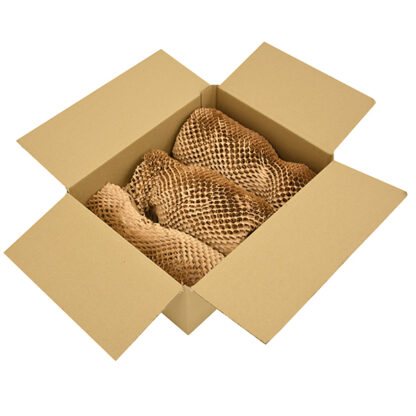 Honeycomb Brown Wrap - 395mm x 100m - Image 3