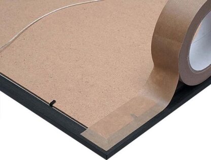 Self-Adhesive Hot Melt Paper Tape 50mm x 50m - Packs of 6 Rolls - Image 2