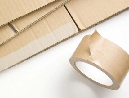 Self-Adhesive Hot Melt Paper Tape 50mm x 50m - Packs of 6 Rolls - Image 4